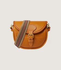 Bridle Leather Cartridge Bag In Tan