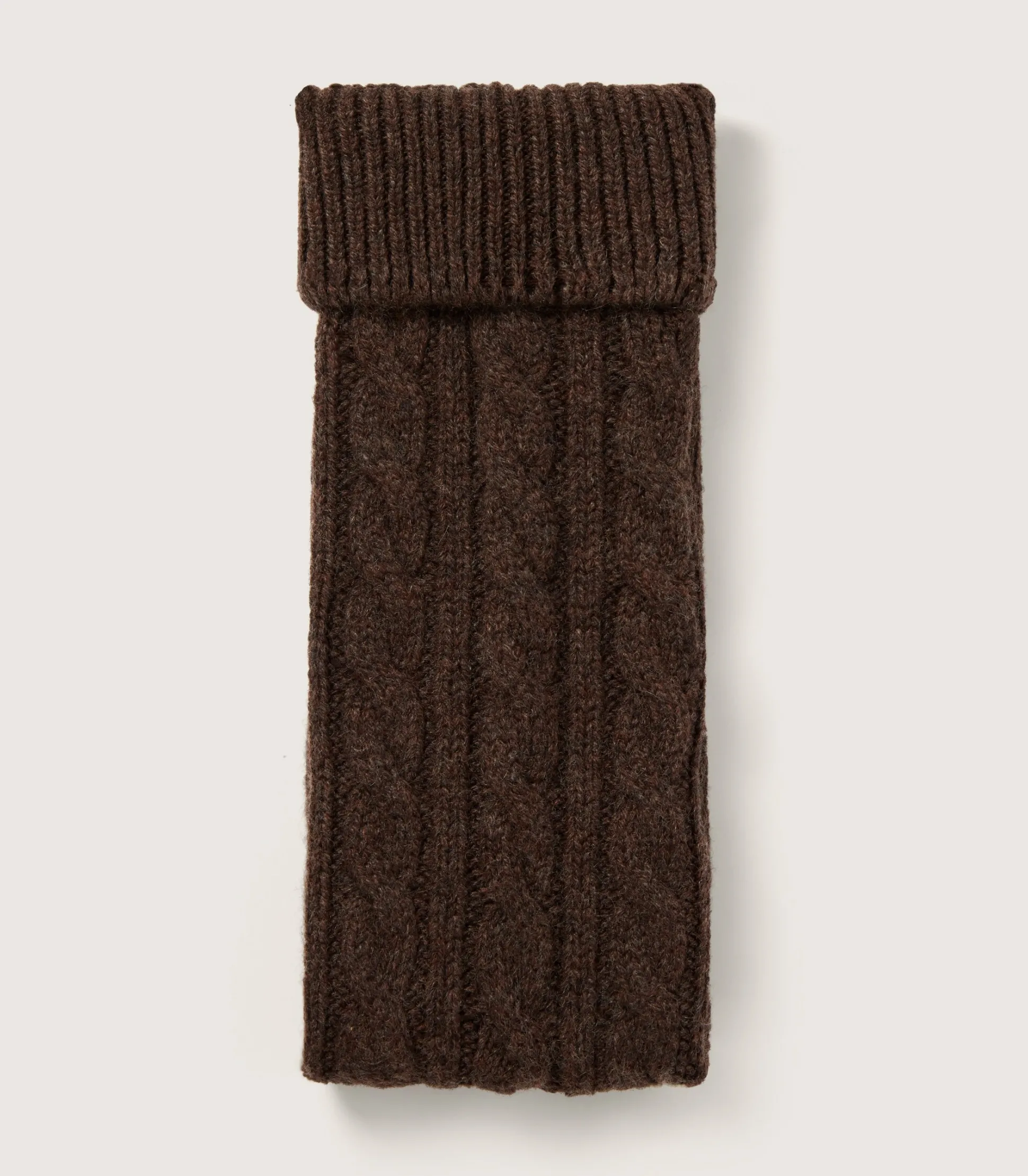 Cashmere Cable Knit Socks