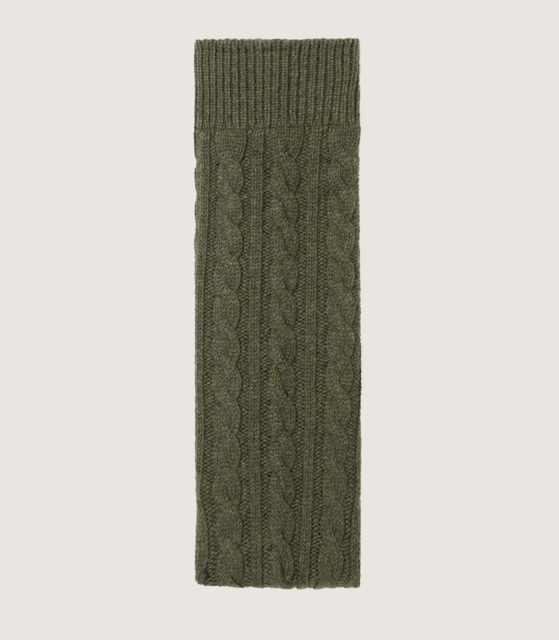 Cashmere Cable Knit Socks