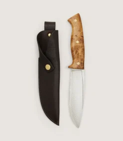 Flagstaff Hunter Knife - 5 inch In Burr Oak