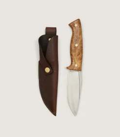 Flagstaff Hunter Knife - 4 inch In Burr Oak