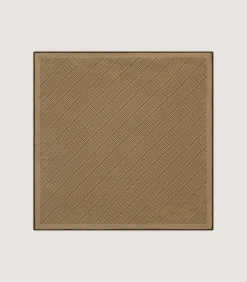 Geometric Pocket Square in Forest