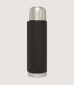 Leather Covered Steel Thermos
