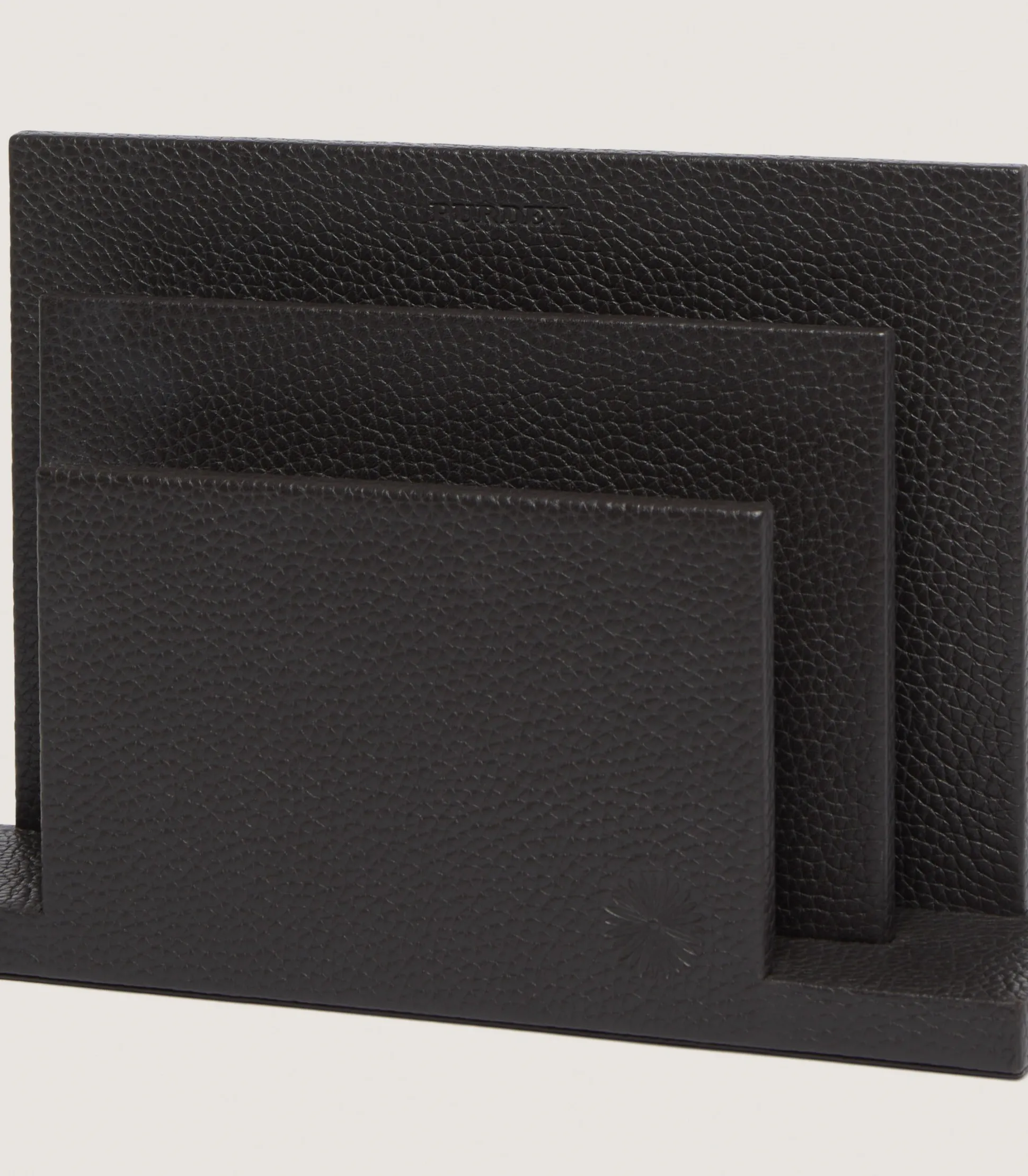 Letter Tray in Dark Brown
