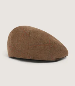 Litton Short Peak Tweed Cap In Lomond