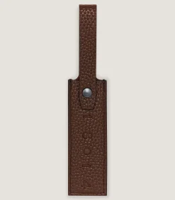 Luggage Tag in Cognac