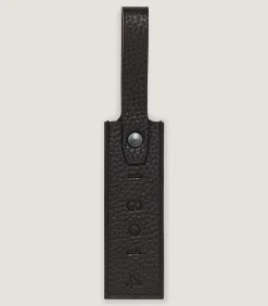 Luggage Tag in Dark Brown
