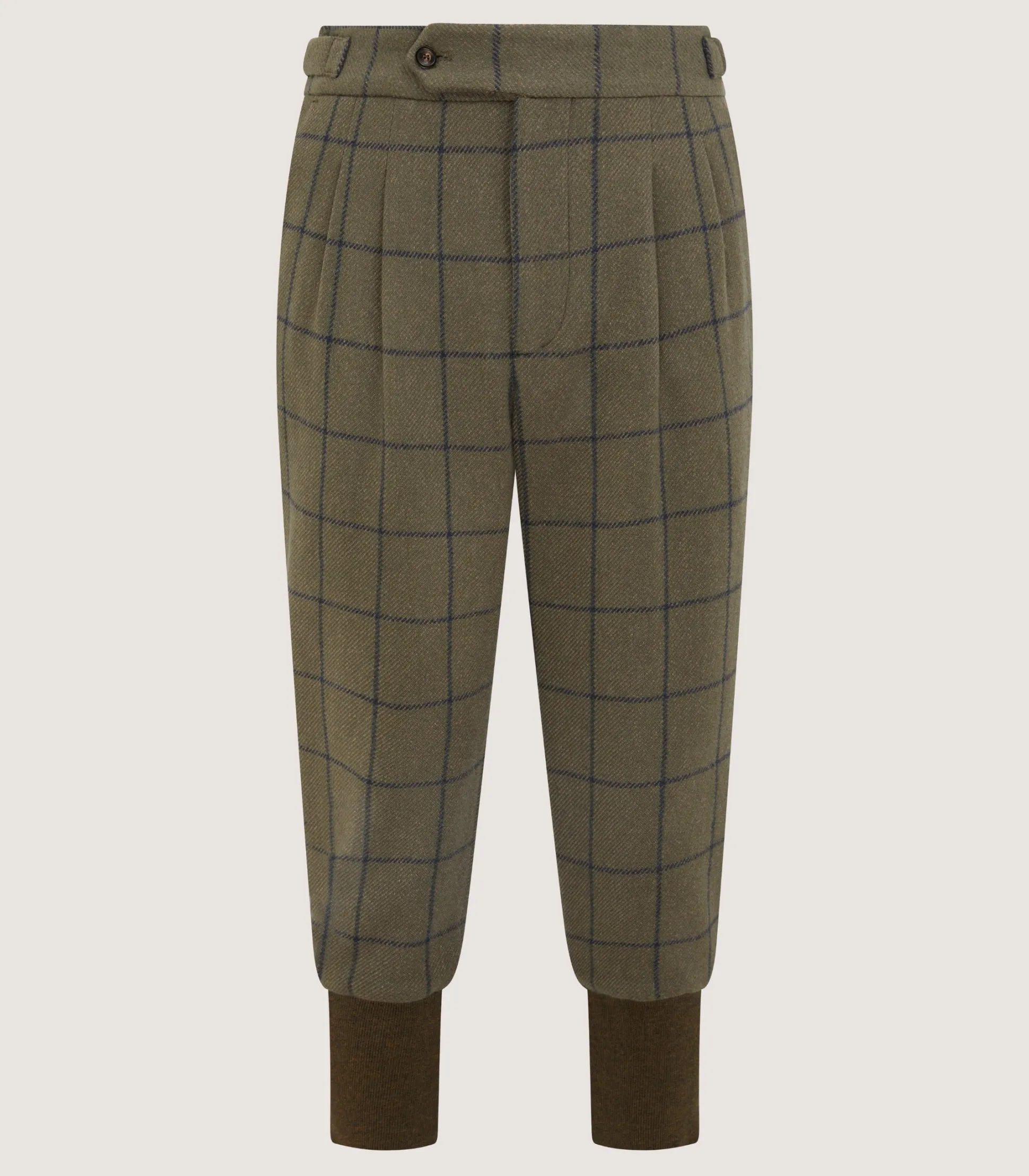 Men's Cashmere Tweed Two Pleat Breek with Storm Cuff in Rannoch