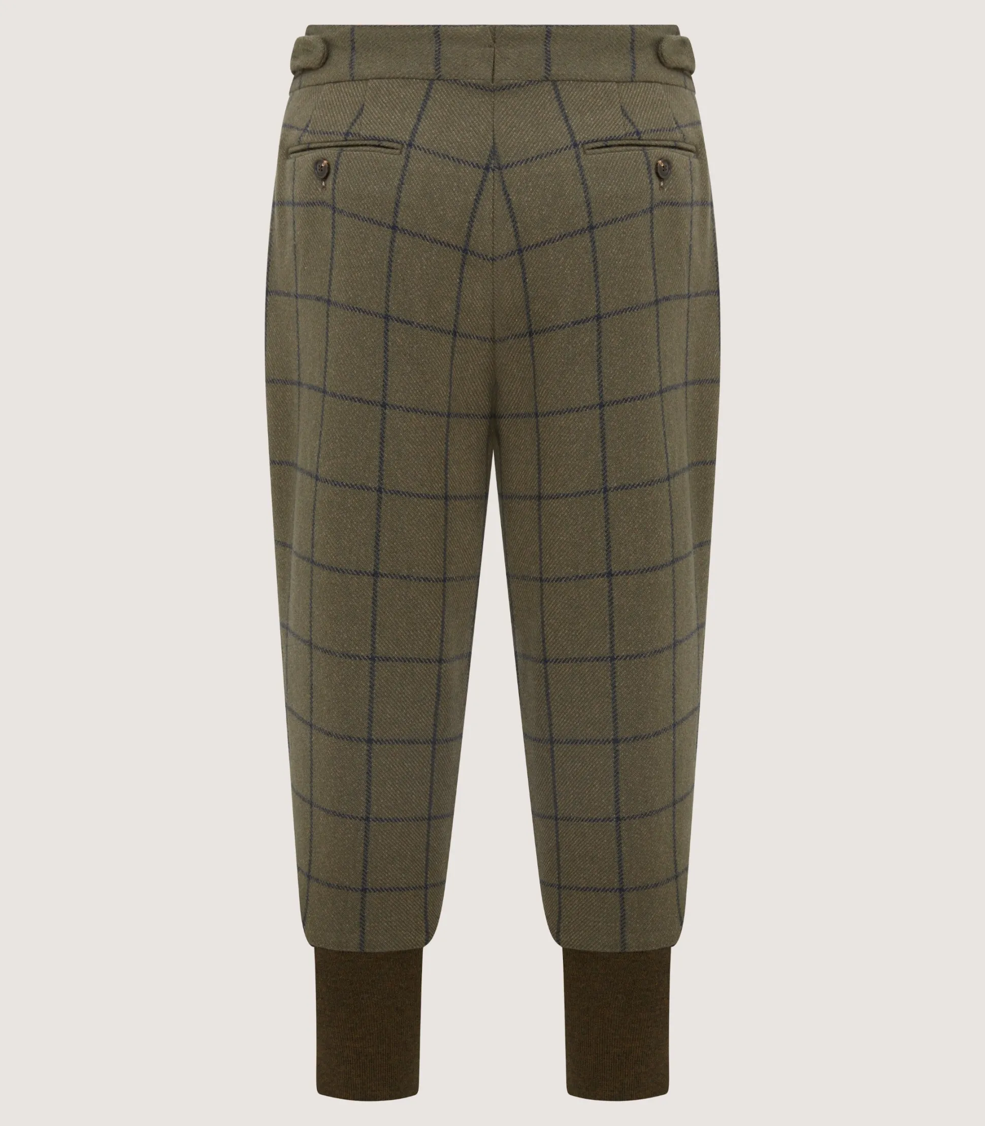 Men's Cashmere Tweed Two Pleat Breek with Storm Cuff in Rannoch
