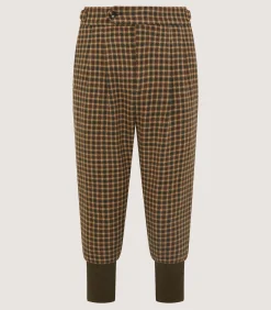 Men's Cashmere Tweed Two Pleat Breek with Storm Cuff in Langshaw