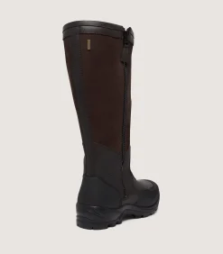Men's Le Chameau Turenne Fourree Boot In Dark Brown