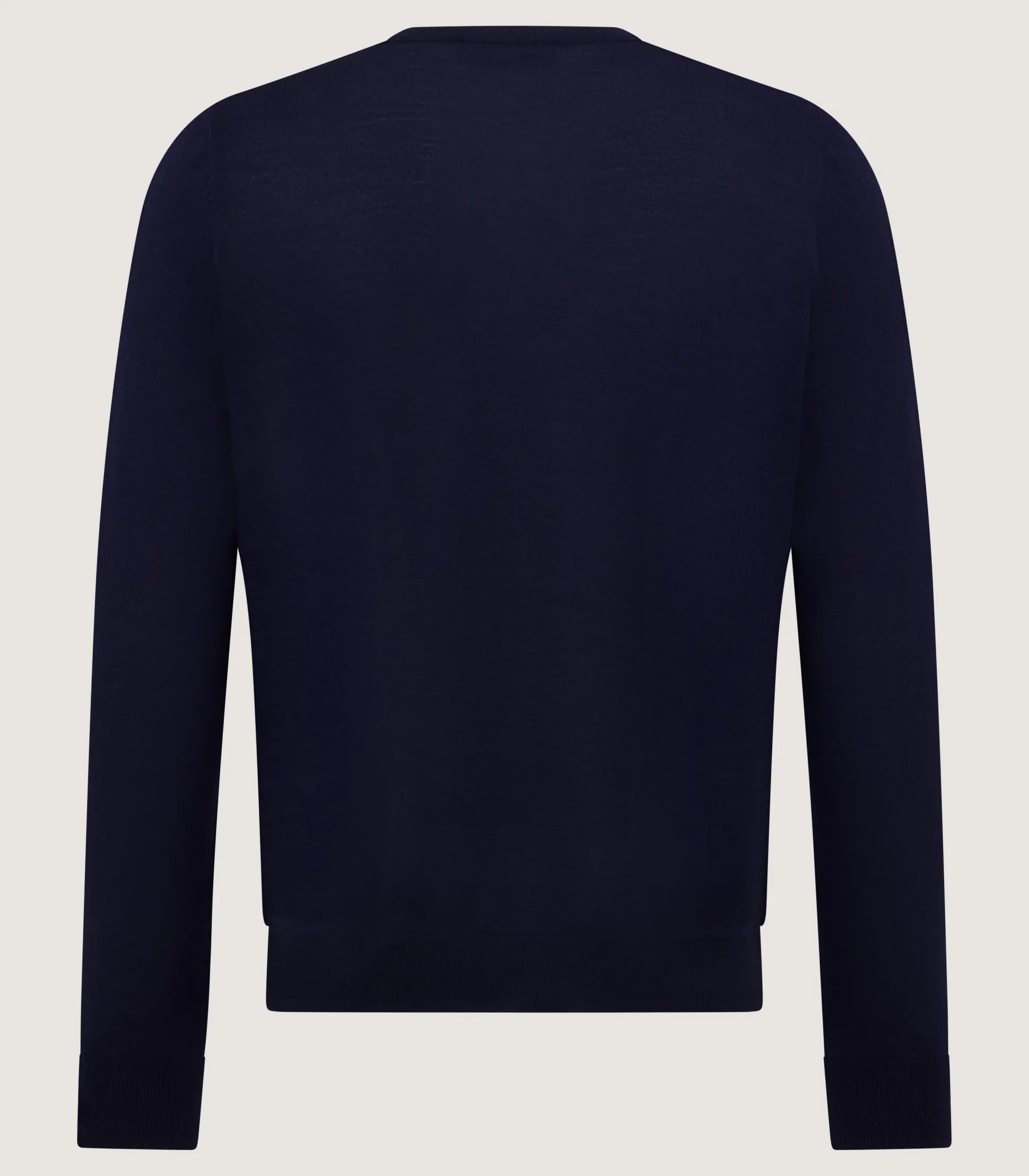 Men's Lightweight Travel Merino Crew Neck in Midnight