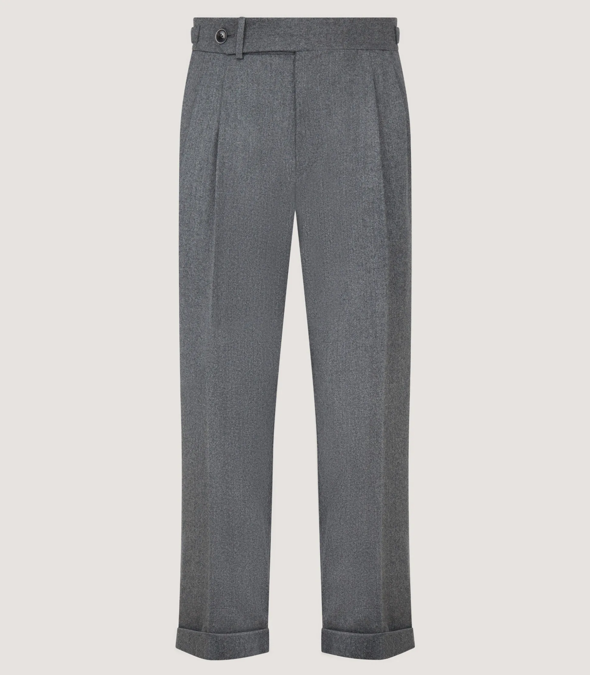 Men's Merino Flannel Double Buckle Trouser