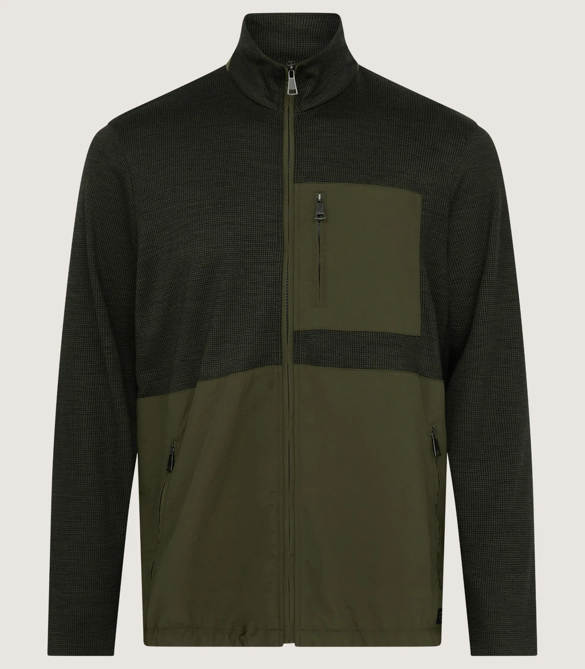 Men's Merino Tech Jersey Jacket in Loden