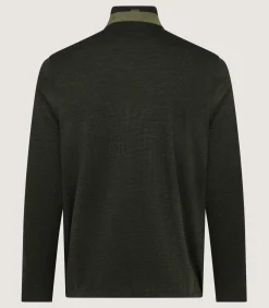 Men's Merino Tech Jersey Jacket in Loden