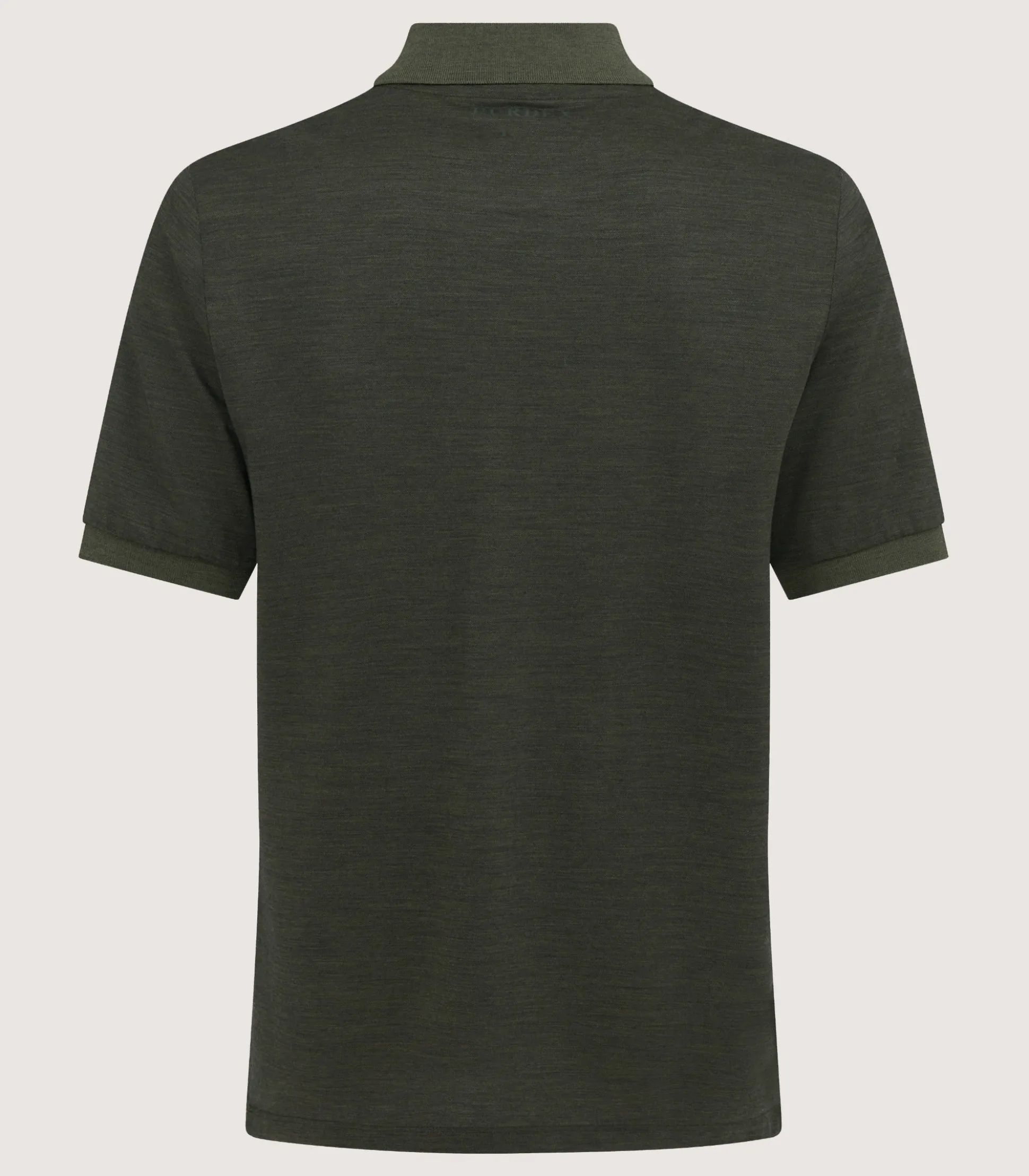 Men's Merino Tech Pique Polo in Loden
