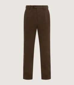 Men's Moleskin Flat Front Sporting Trouser