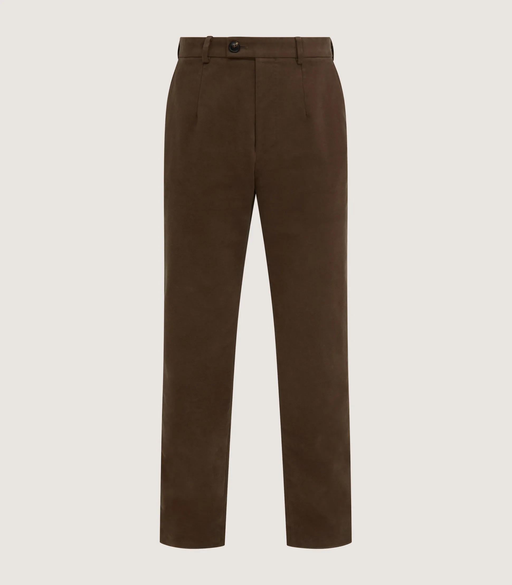 Men's Moleskin Flat Front Sporting Trouser