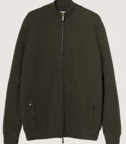 Men's Orkney Windproof Knit Jacket In Loden