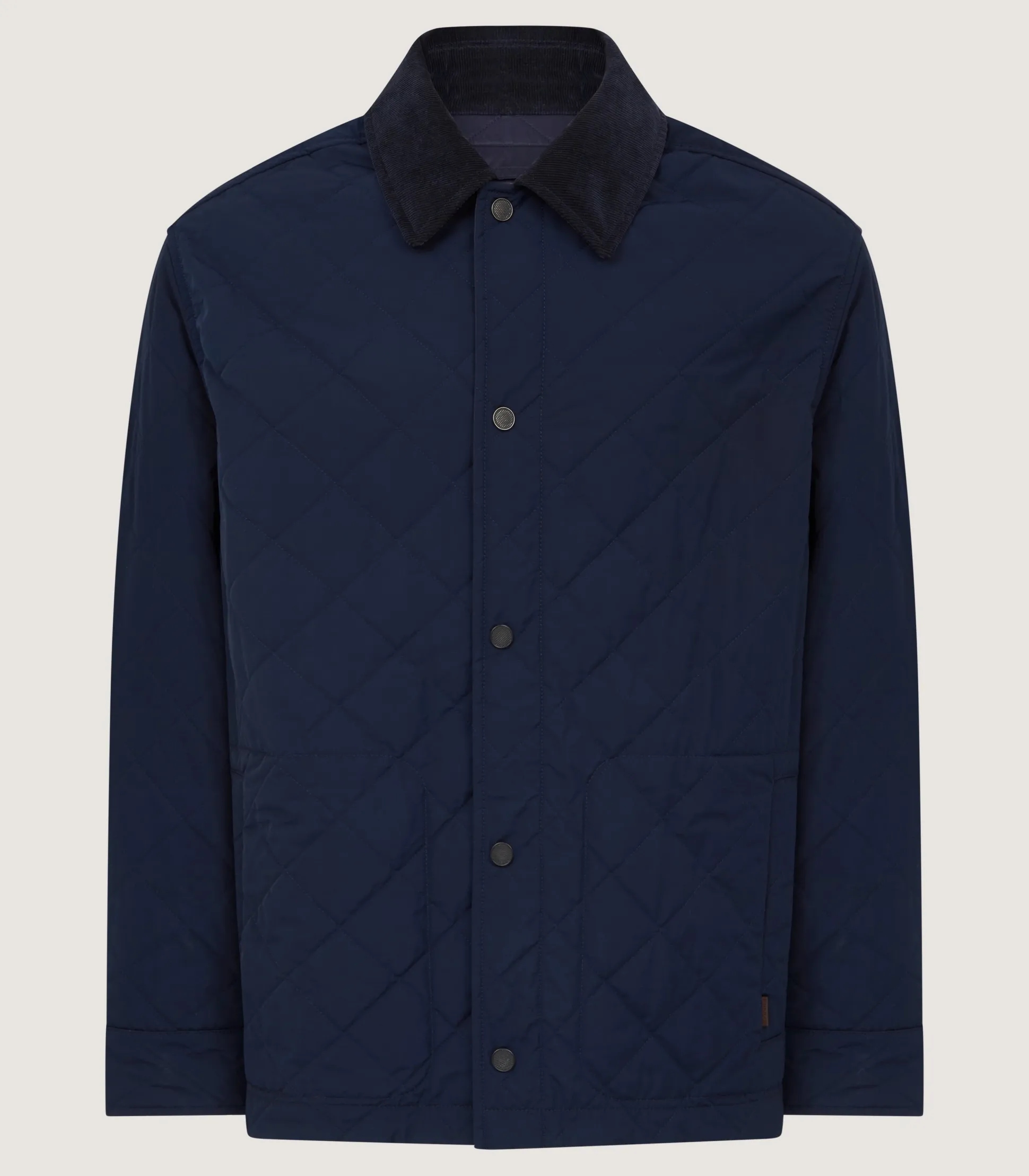 Men's Padded Purdey Jacket In Navy