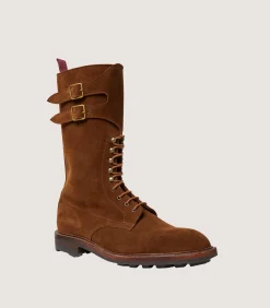 Men's Suede Twin Strap Boot With Ridgeway Sole