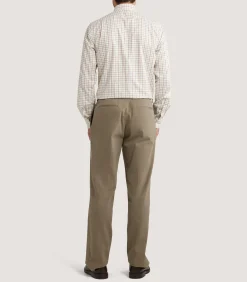Men's Tattersall Sporting Shirt in Audley Red