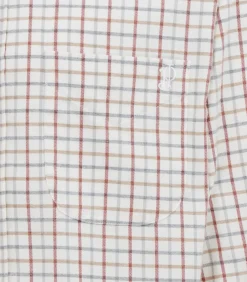 Men's Tattersall Sporting Shirt in Audley Red