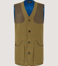 Men's Technical Tweed Sporting Vest In Berkshire