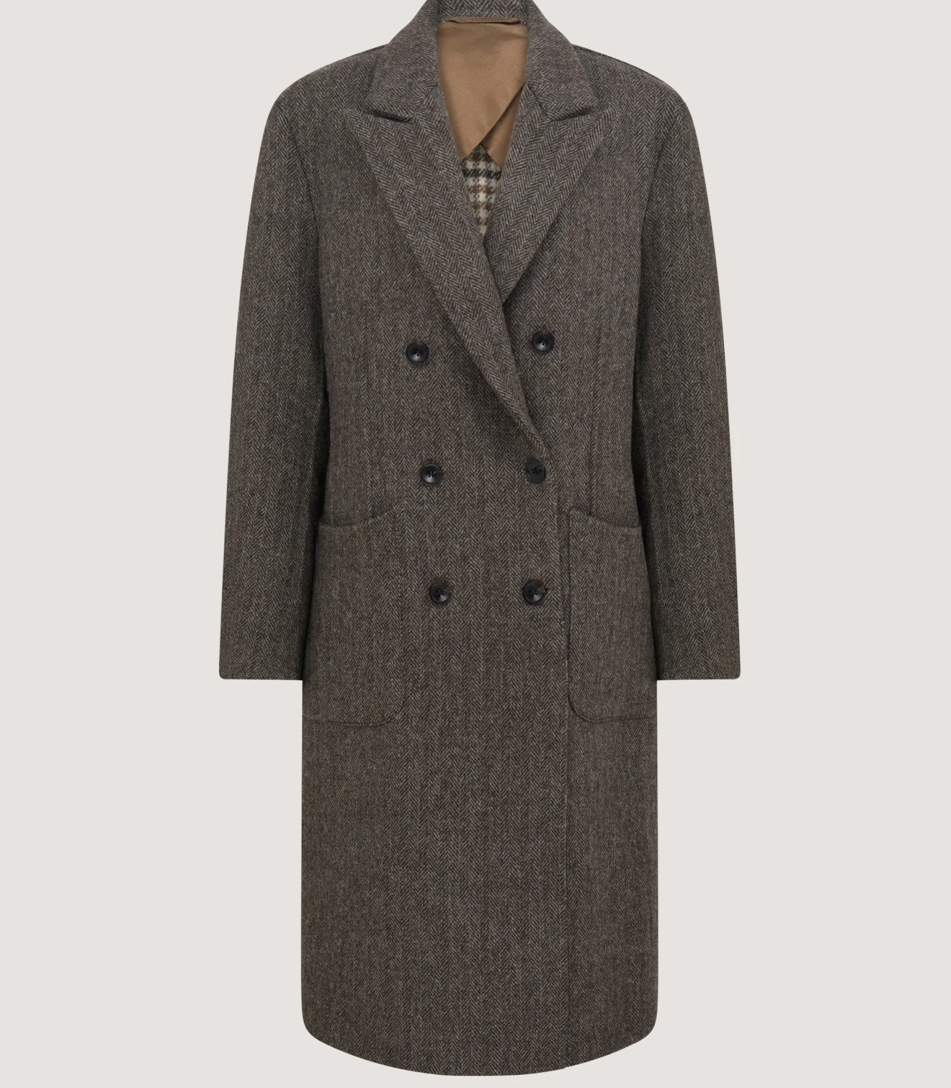 Men's Town and Country Coat In Antler