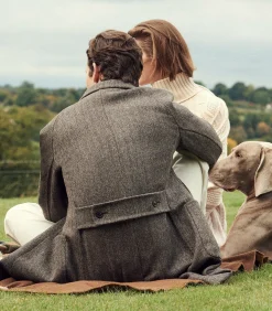 Men's Town and Country Coat In Antler