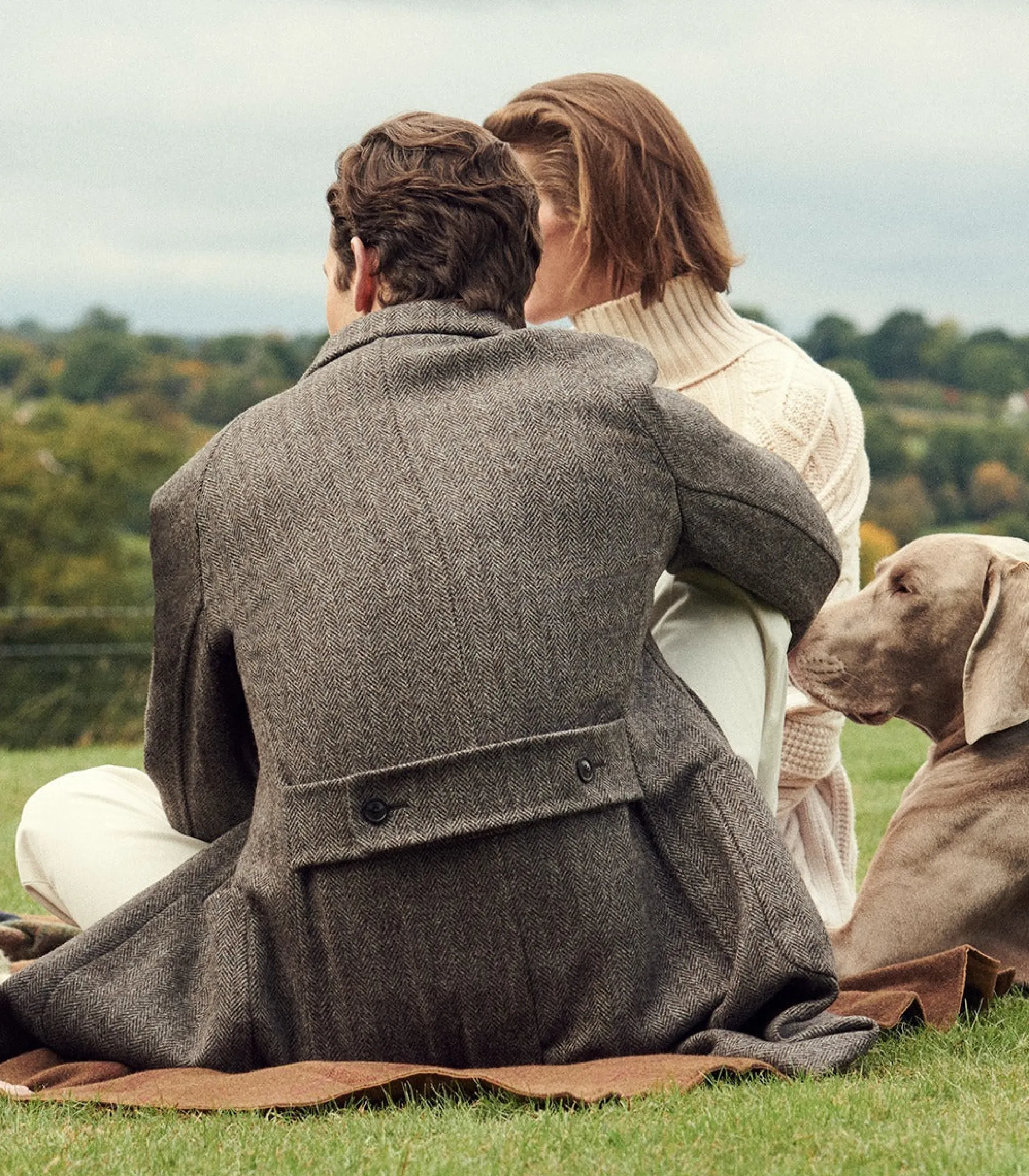 Men's Town and Country Coat In Antler
