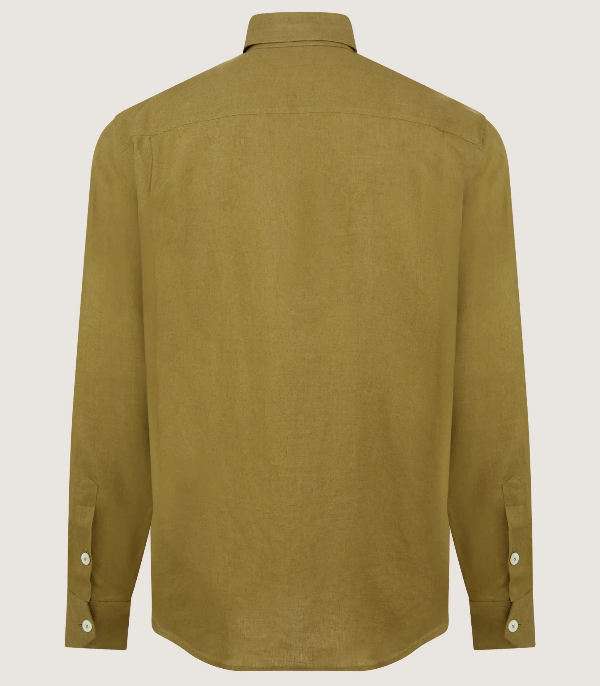 Men's Triple Pocket Shirt in Ochre