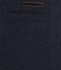 Men's Warwick Stand Collar Gilet in Midnight Navy