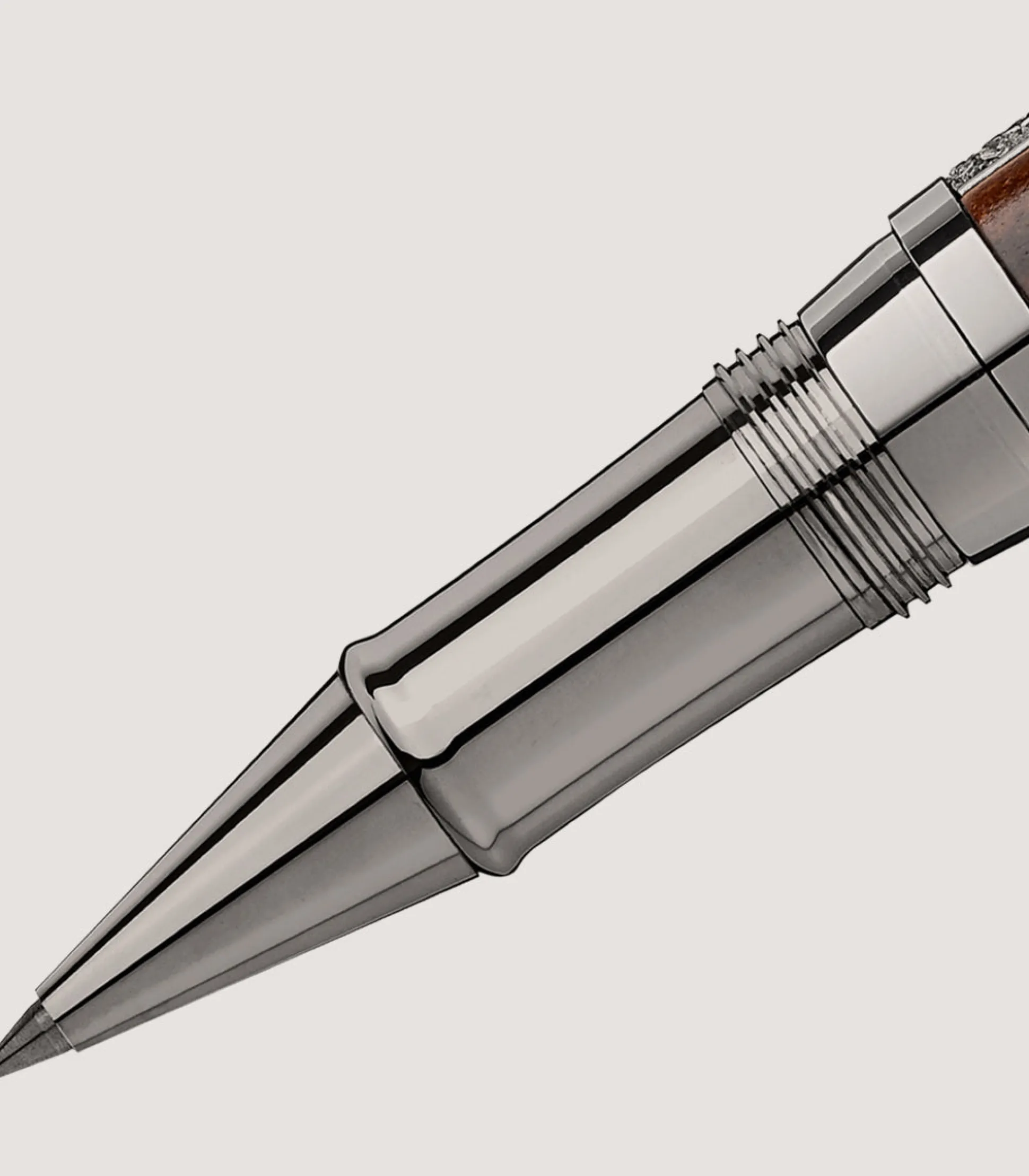 Montblanc X Purdey - Meisterstuck Great Masters Rollerball Pen In Natural