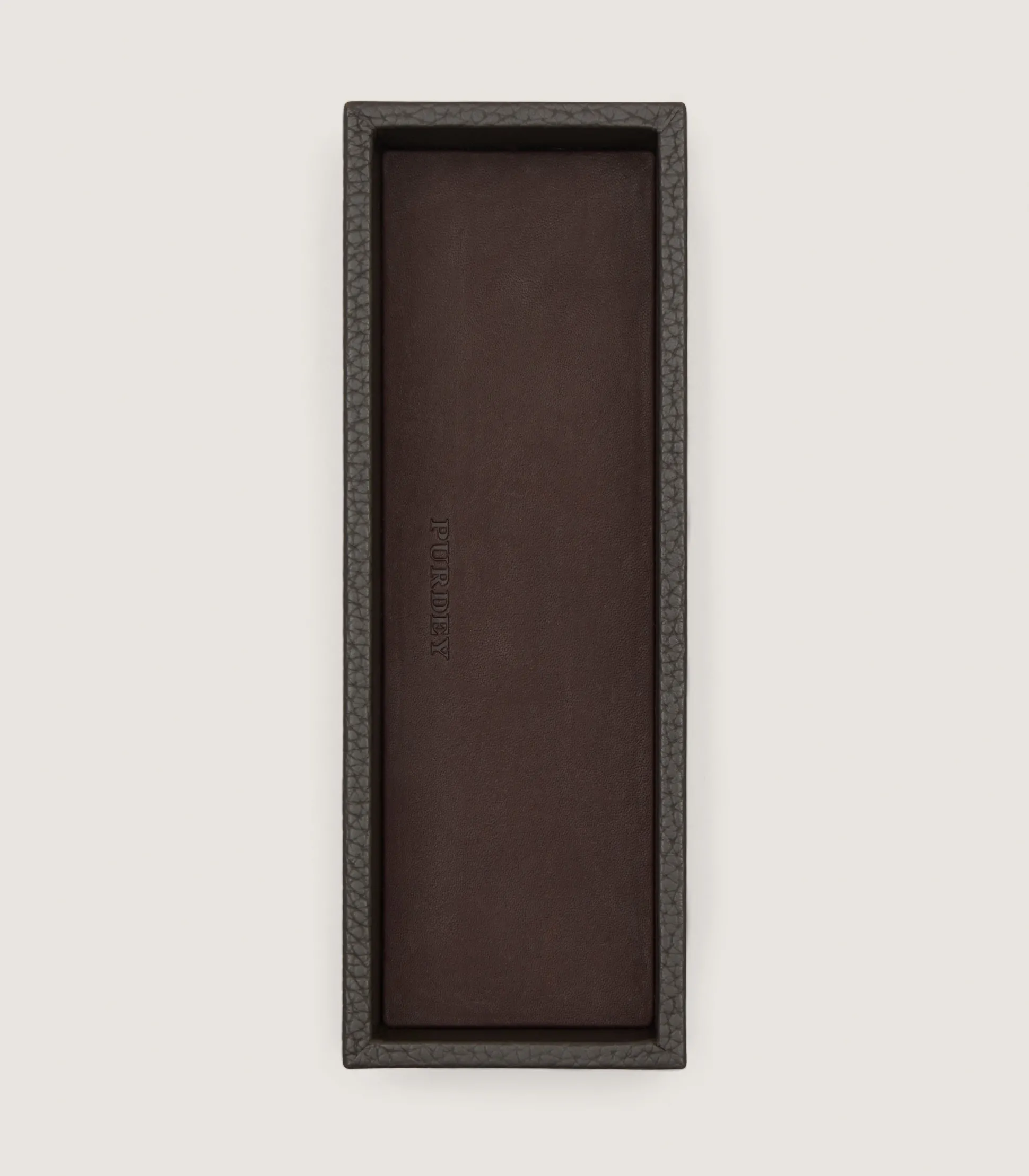 Pen Tray in Dark Brown