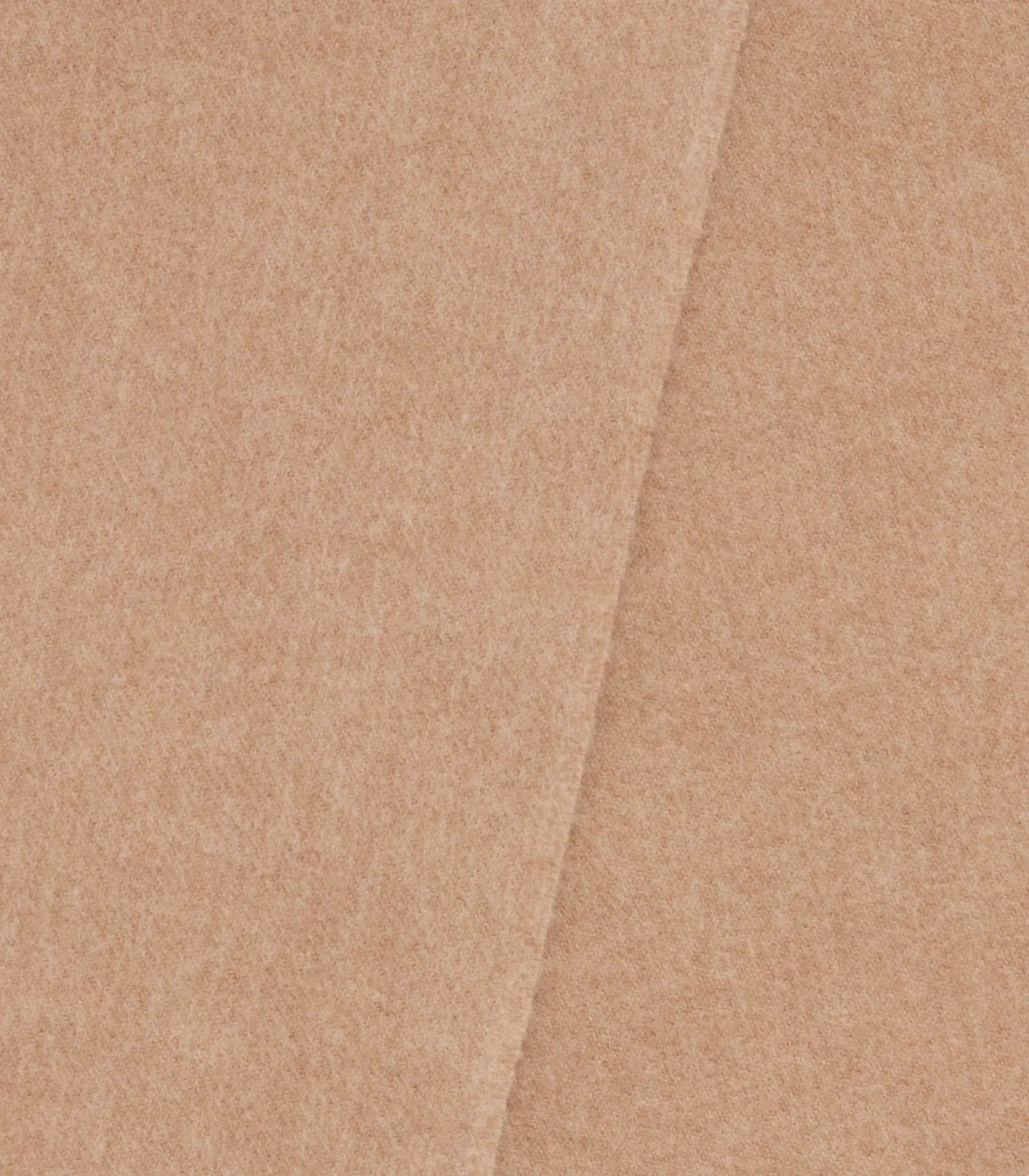 Plain Cashmere Scarf In Camel