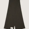Ribbed Chunk Scarf in Loden