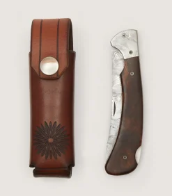 The Stalkers Folding Knife In Desert Ironwood