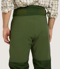 Unisex Carmarthen Overtrousers In Pine Green