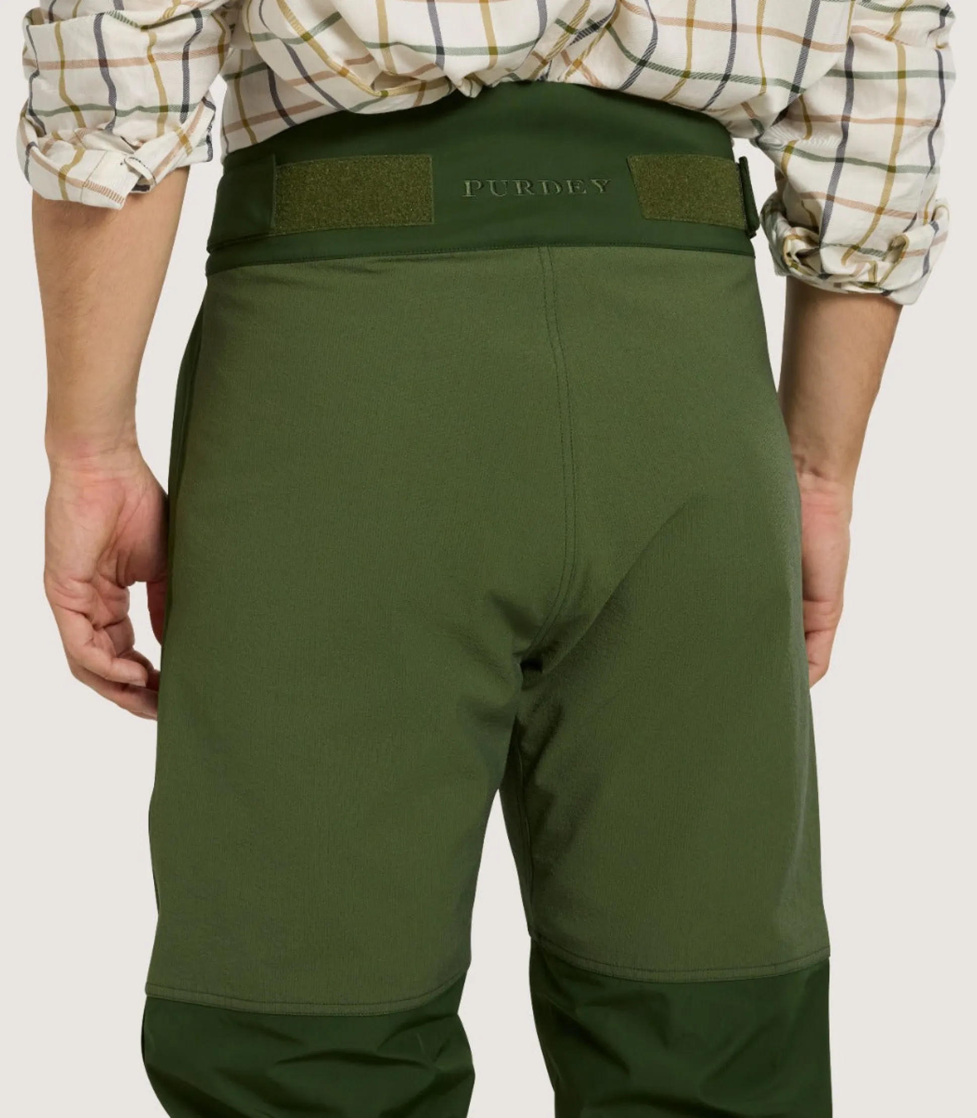 Unisex Carmarthen Overtrousers In Pine Green