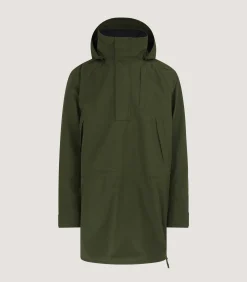 Unisex Technical Atholl Smock In Rifle Green