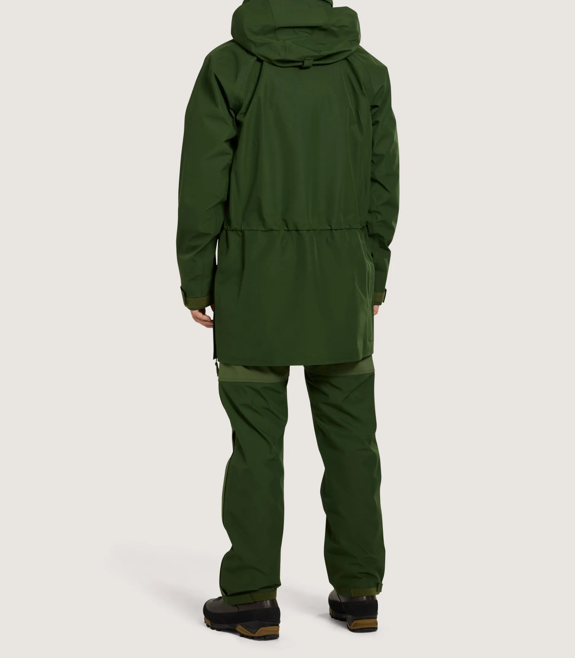 Unisex Technical Atholl Smock In Rifle Green