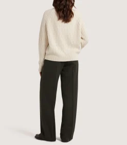 Women's Annabel Roll Neck in Ivory