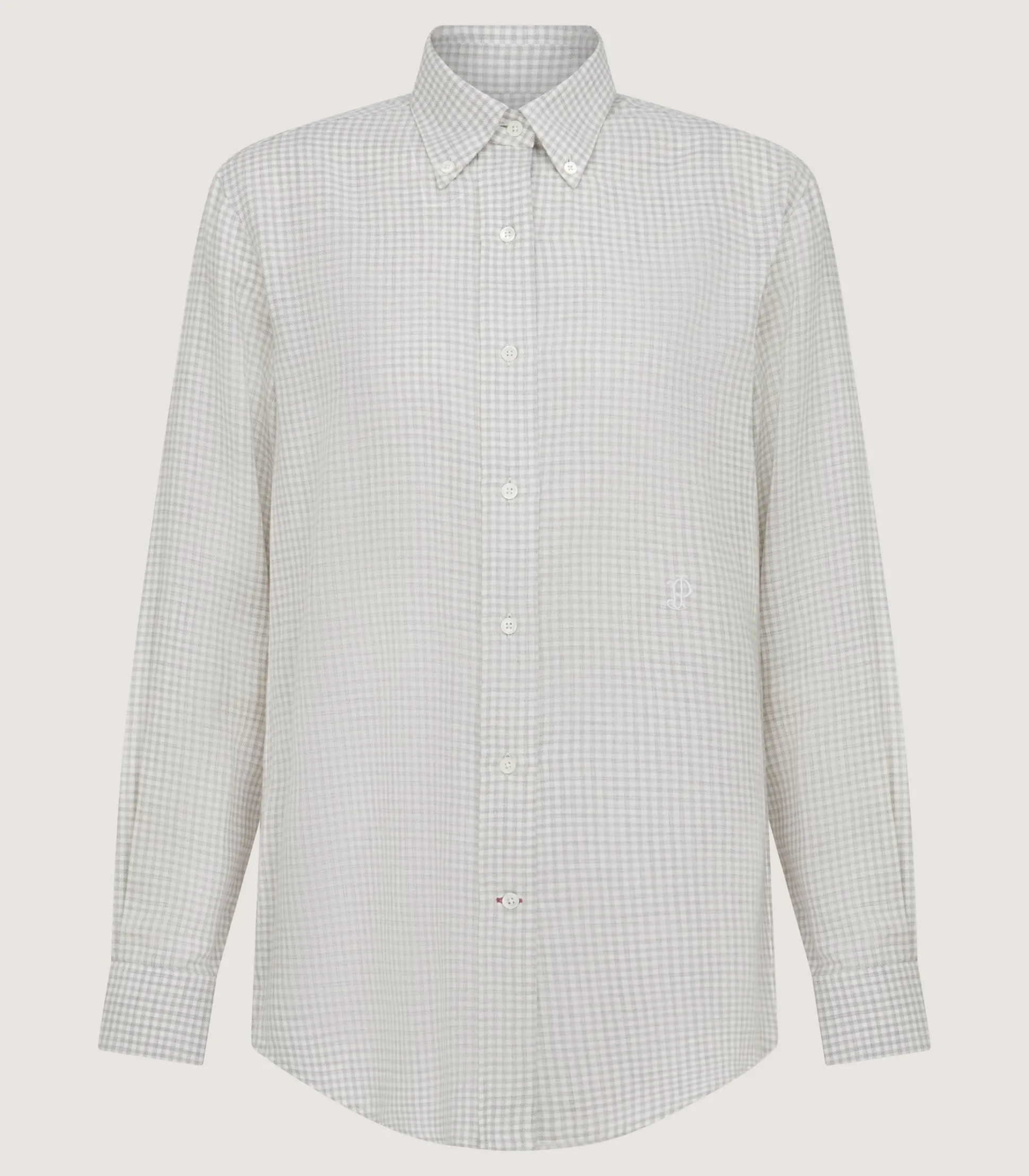 Women's Cotton Cashmere Button Down Shirt