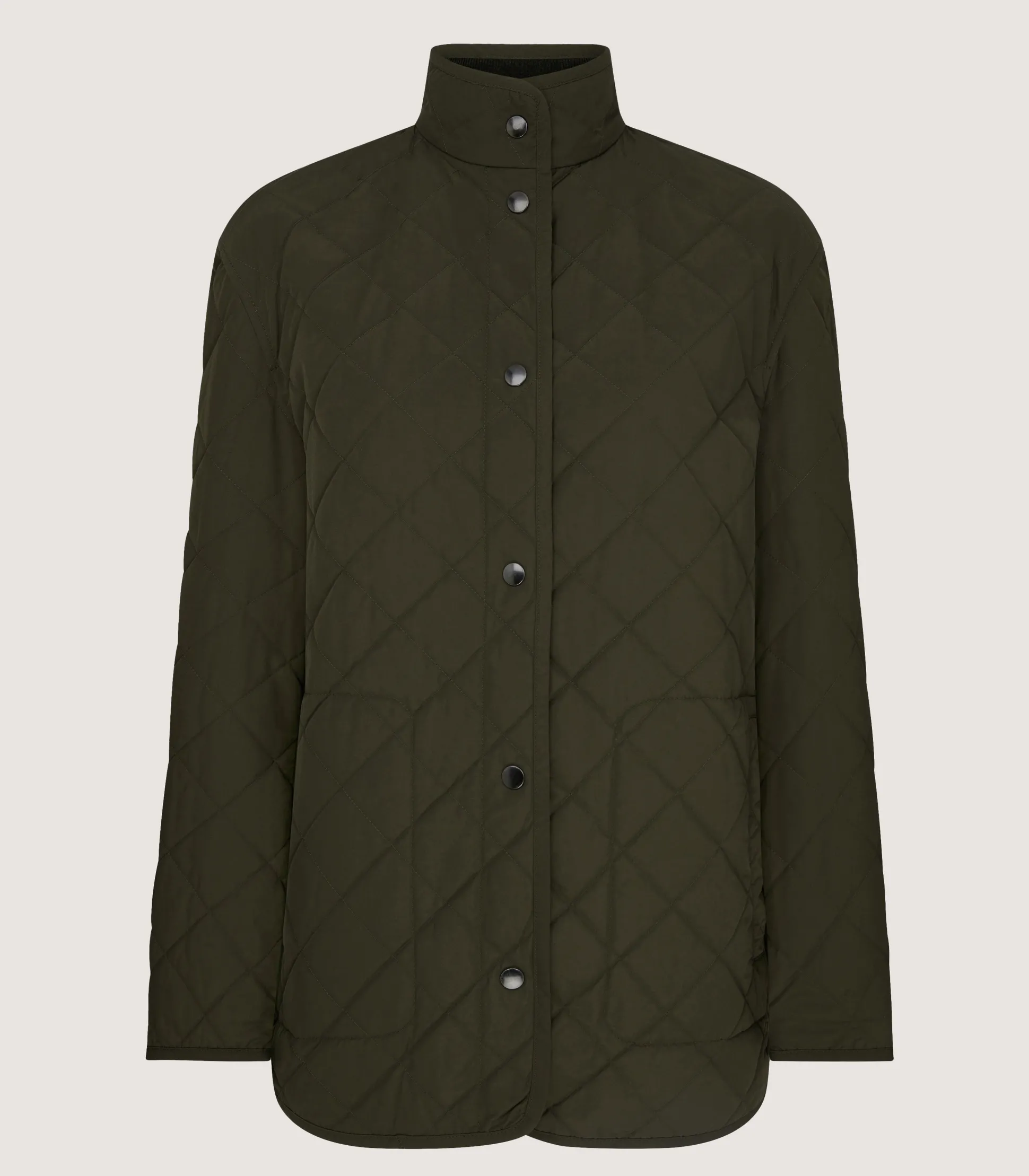 Women's Dark Olive Quilted Purdey Jacket