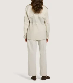 Women's Field Jacket In Oatmeal