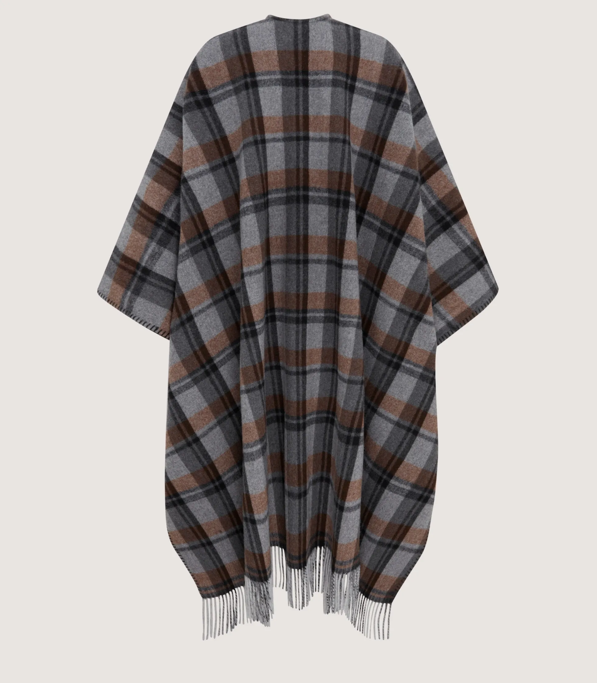 Women's Gun Club Check Reversible Poncho