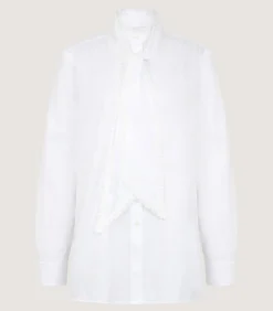 Women's Lace Stand Collar Shirt