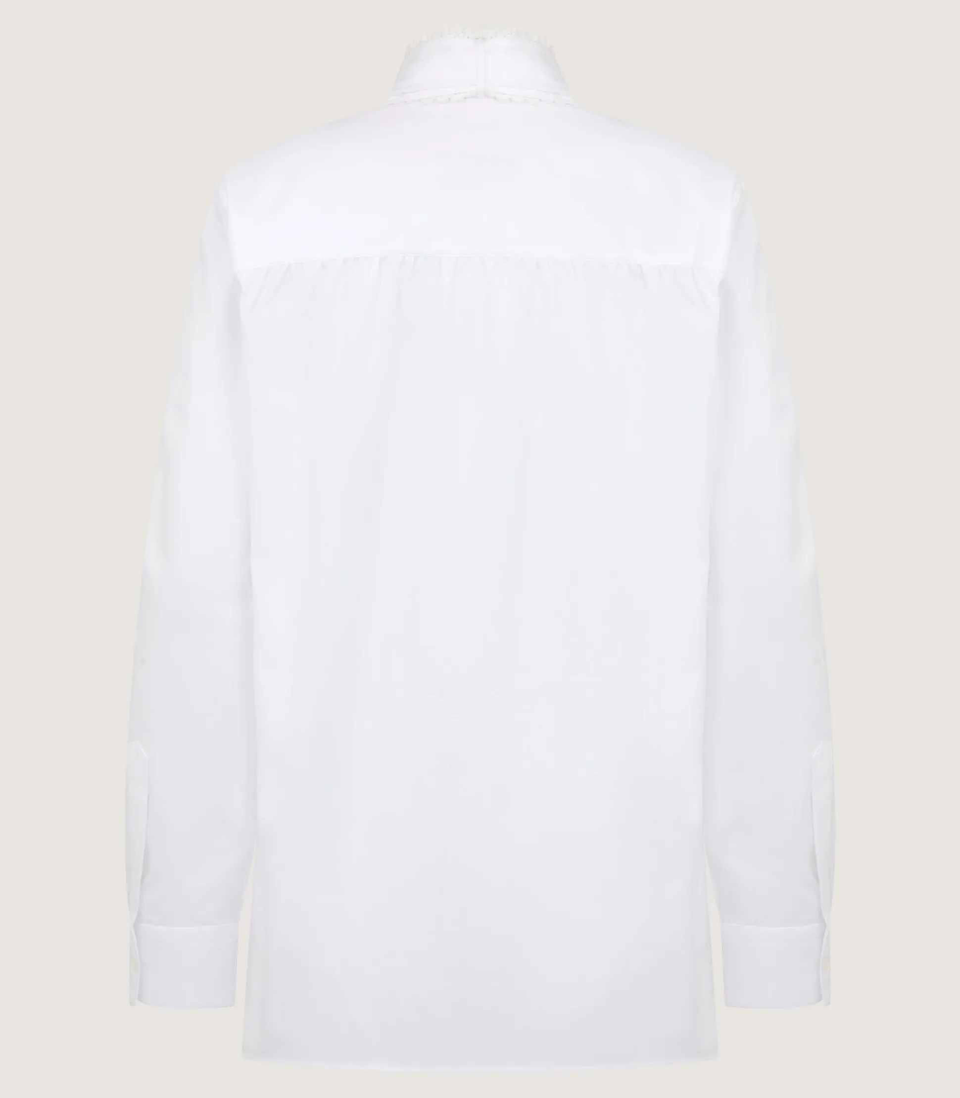 Women's Lace Stand Collar Shirt