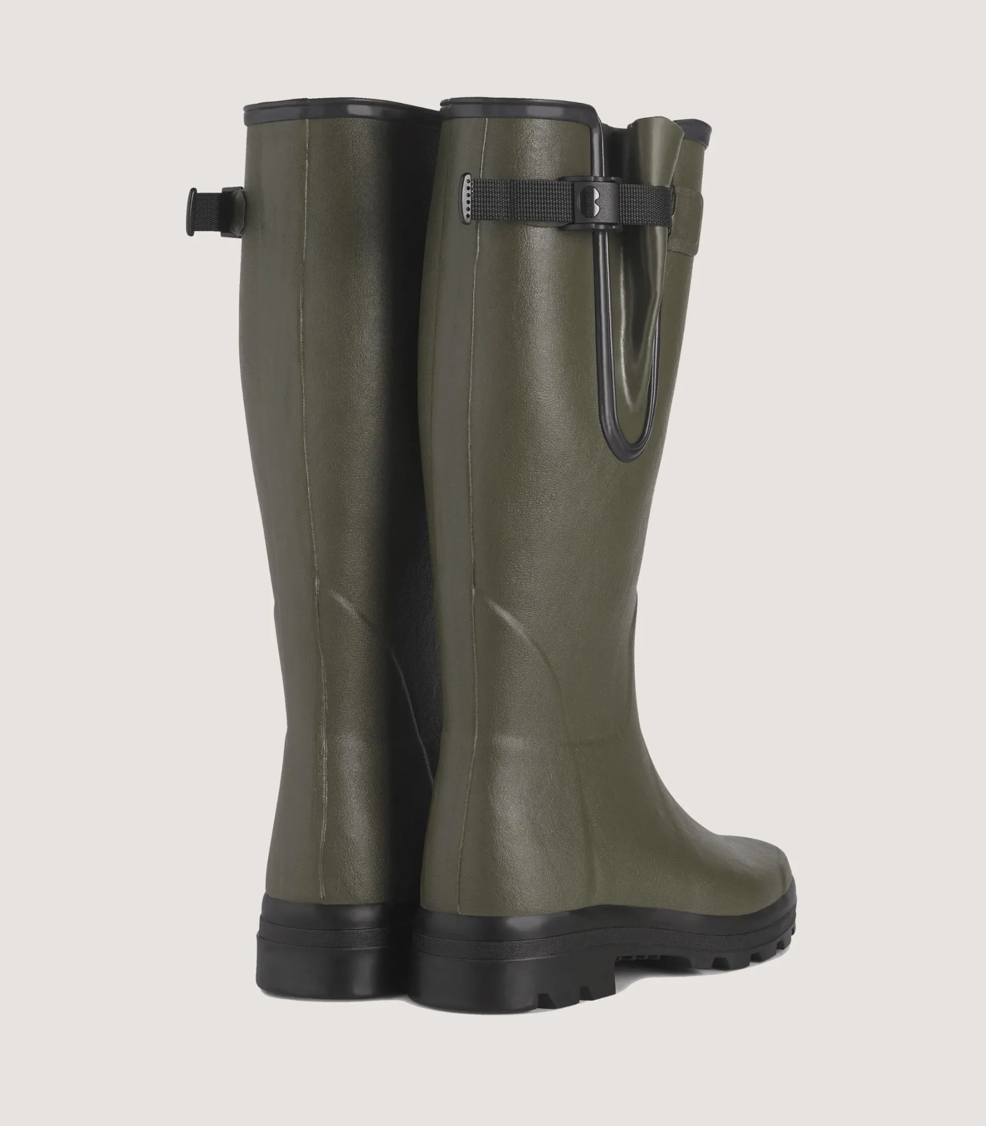 Women's Le Chameau Vierzon Jersey Boot In Forest Green